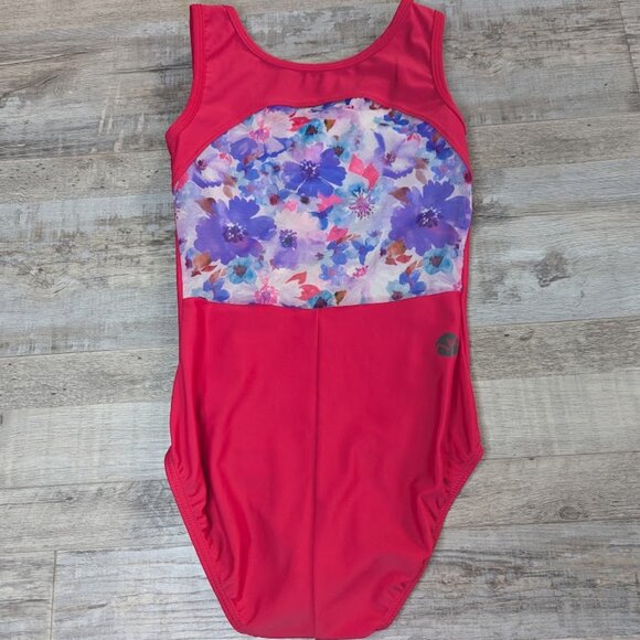 AK Dancewear * CHARIS in Aster · Hibiscus * Youth Large - Picture 2 of 6